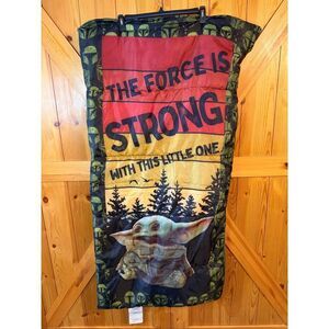 Star Wars Mandalorian Kids Sleeping Bag Camping Grogu Baby Yoda (6244) Read